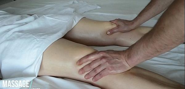  Sensual Massage - Romantic touch - Preparing her for SEX